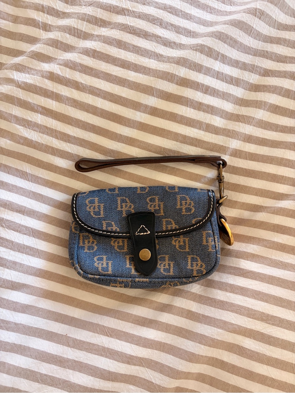 Dooney & Bourke Monogrammed Wristlet